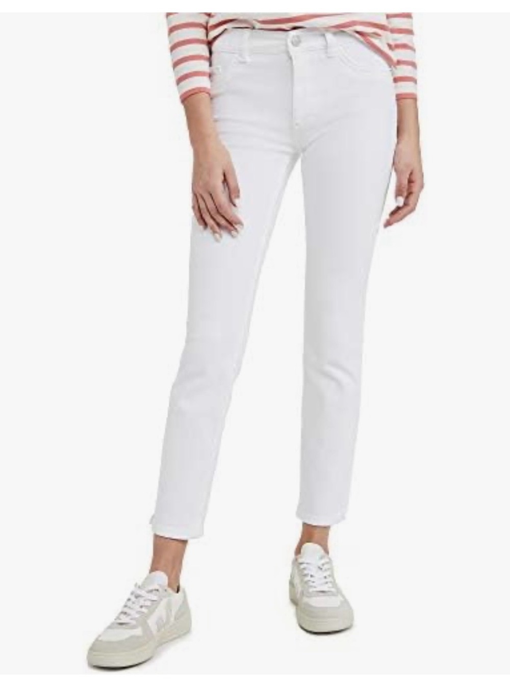 DL1961 White Ankle Skinny Jeans (Angel) - Size 32 - new without tags.